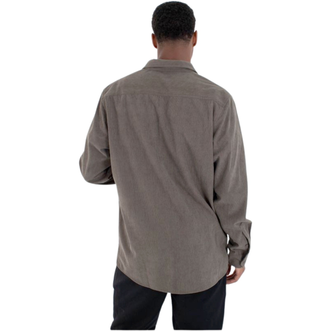 2026 Hurley Mens Staple Flannel Shirt MVSEU00006 - Grey